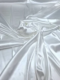 پارچه ساتن LX رنگ سفید