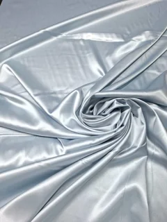 پارچه ساتن LX رنگ آبی آسمانی