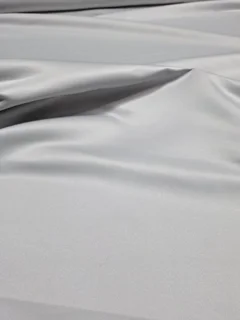 پارچه ساتن سنگی(آمریکایی) رنگ نقره ای